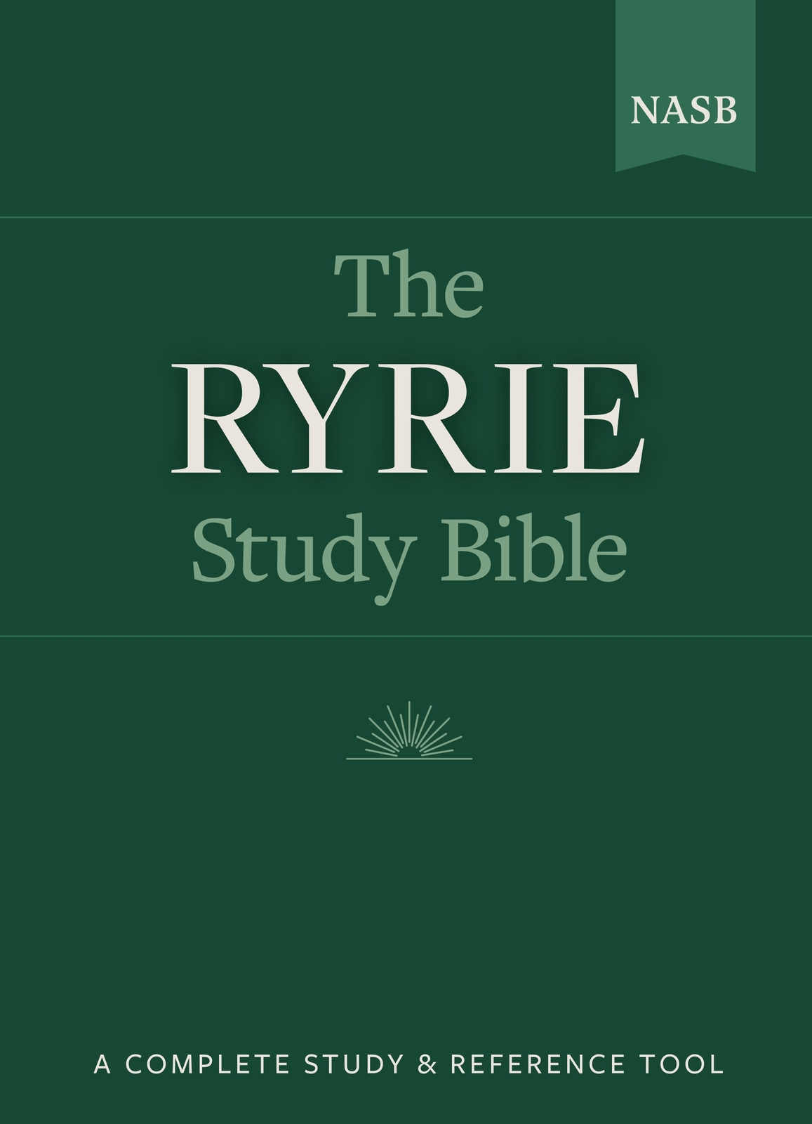 Ryrie NAS Study Bible Genuine Leather Black Red Letter by Charles C. Ryrie and A. Moody (2012, Leather)