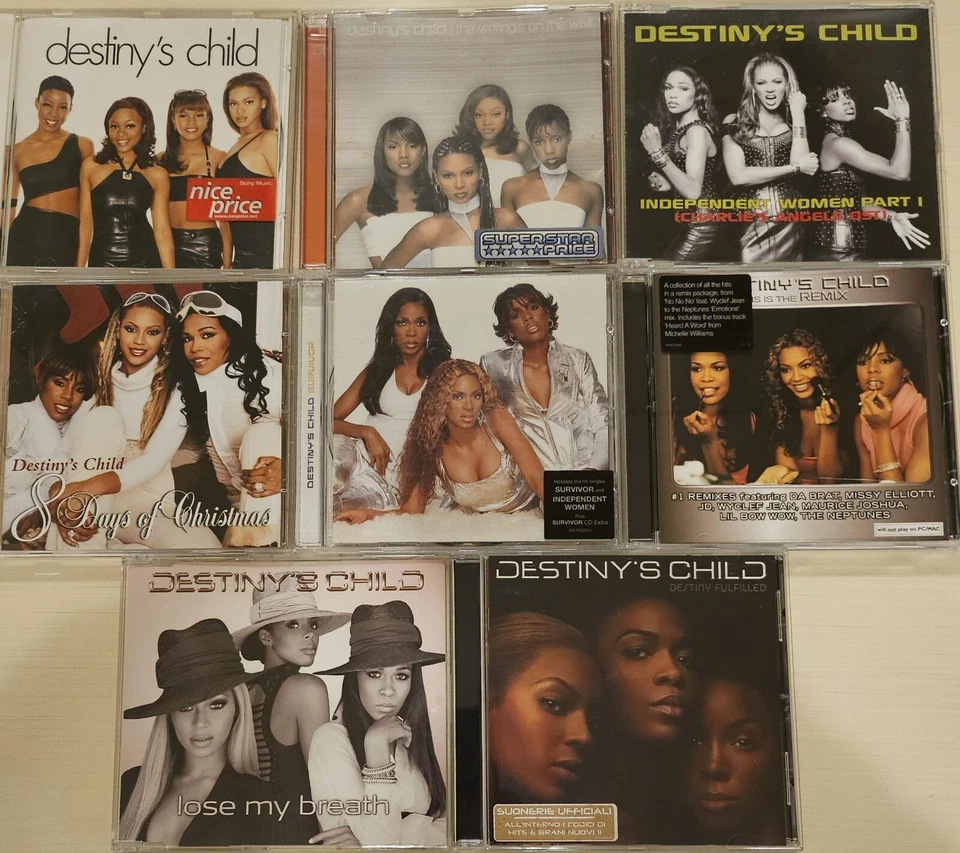 Destiny's Child 6 Cd + 2 Cd Single (Leggi Titoli In Descrizione) - Imagen 1 de 1