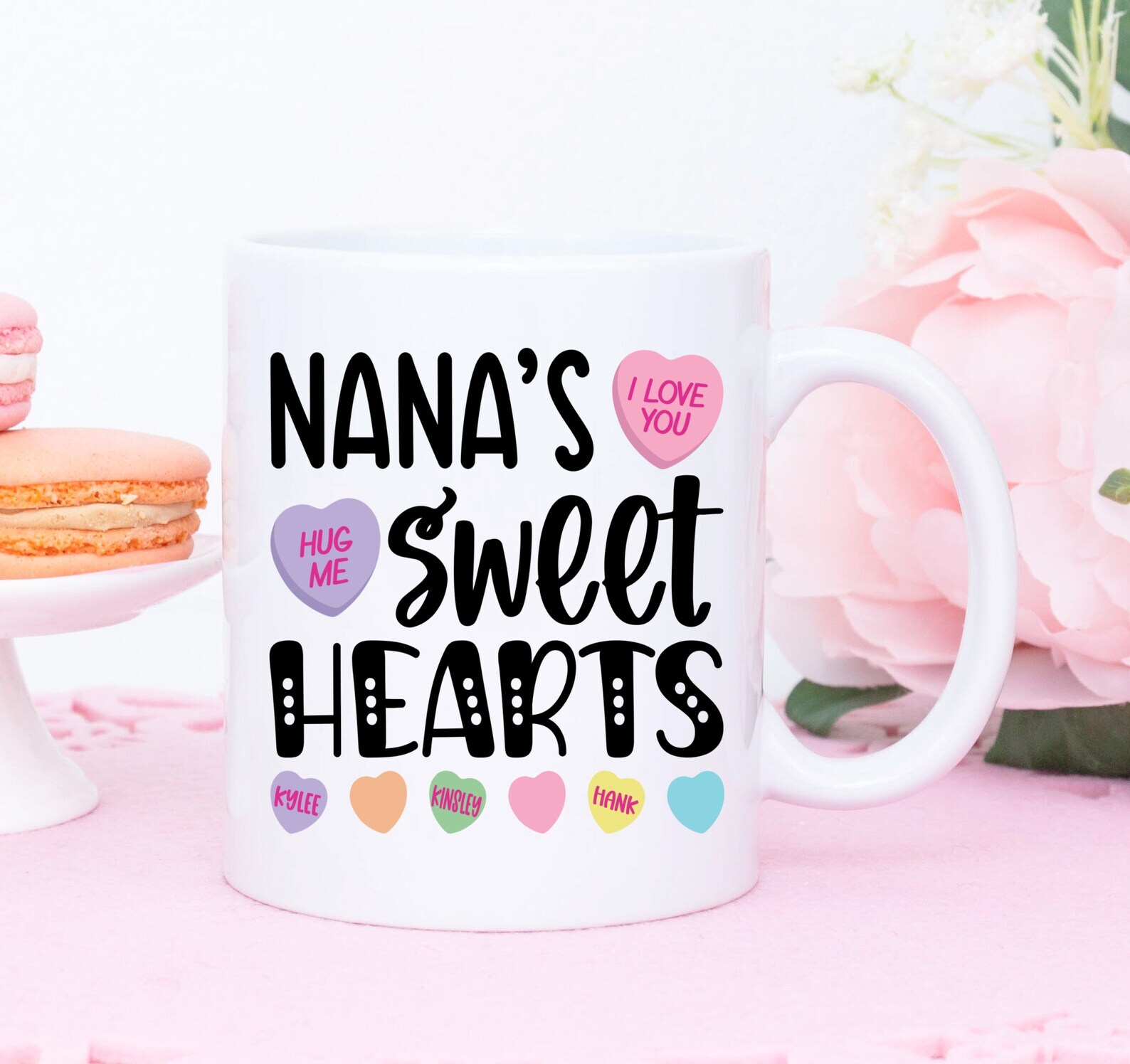 Taza de café personalizada Nana Mugnana regalo para Nana Nana regalo para abuela día de la madre