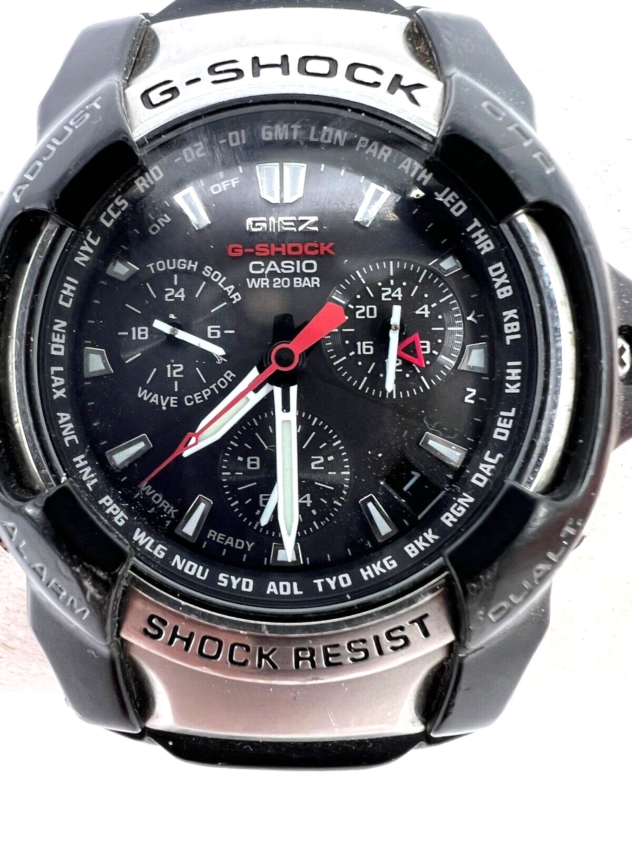 Casio G Shock GIEZ GS 1000J 4343 Men s Solar Alarm Radio Wave