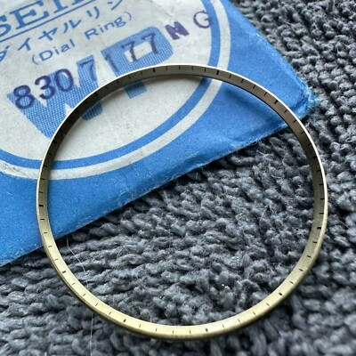 NOS GENUINE CHAPTER RING FOR VINTAGE SEIKO 6119-7120 6119-7130 ETC