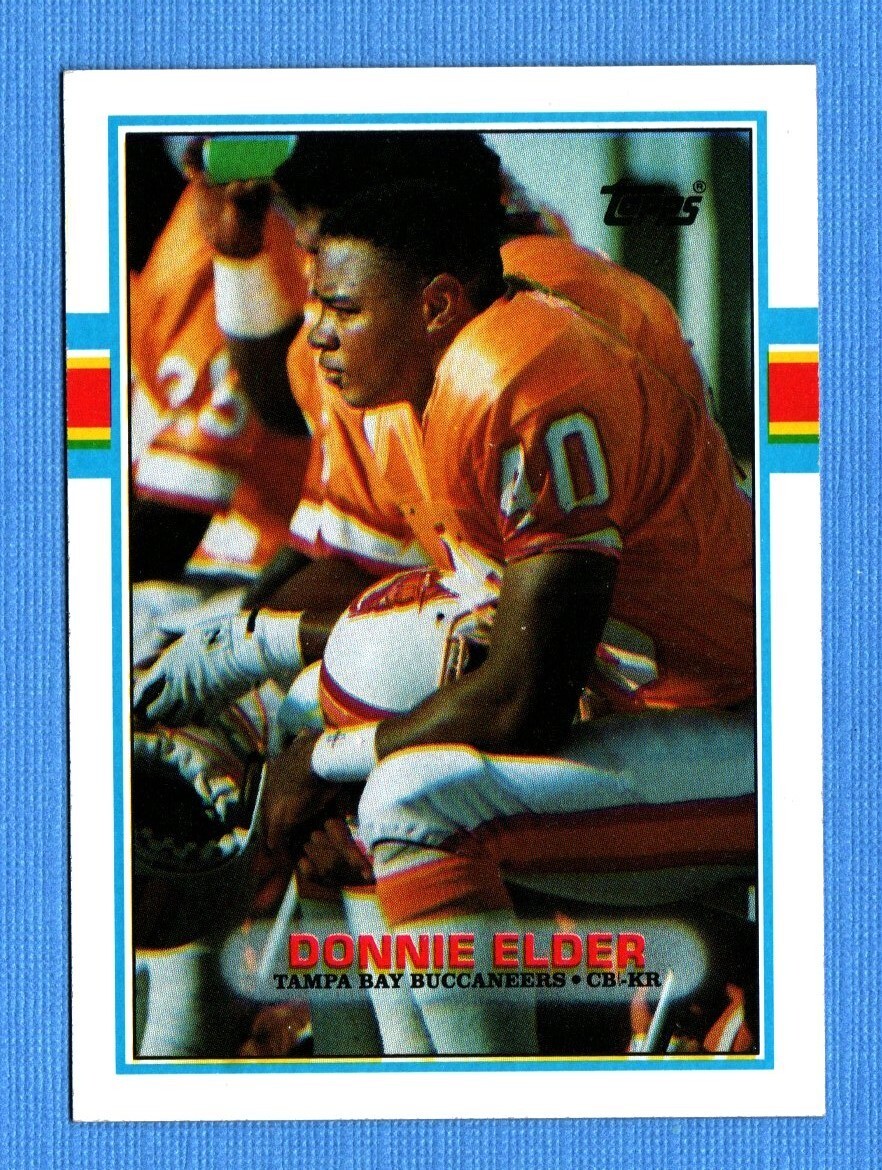 1989 Topps #326 Donnie Elder Buccaneers
