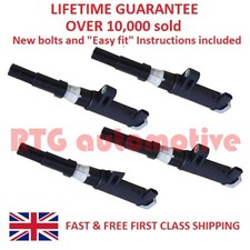 4X FOR RENAULT MEGANE CLIO TRAFIC LAGUNA SCENIC PENCIL IGNITION COIL PACKS/BOLTS