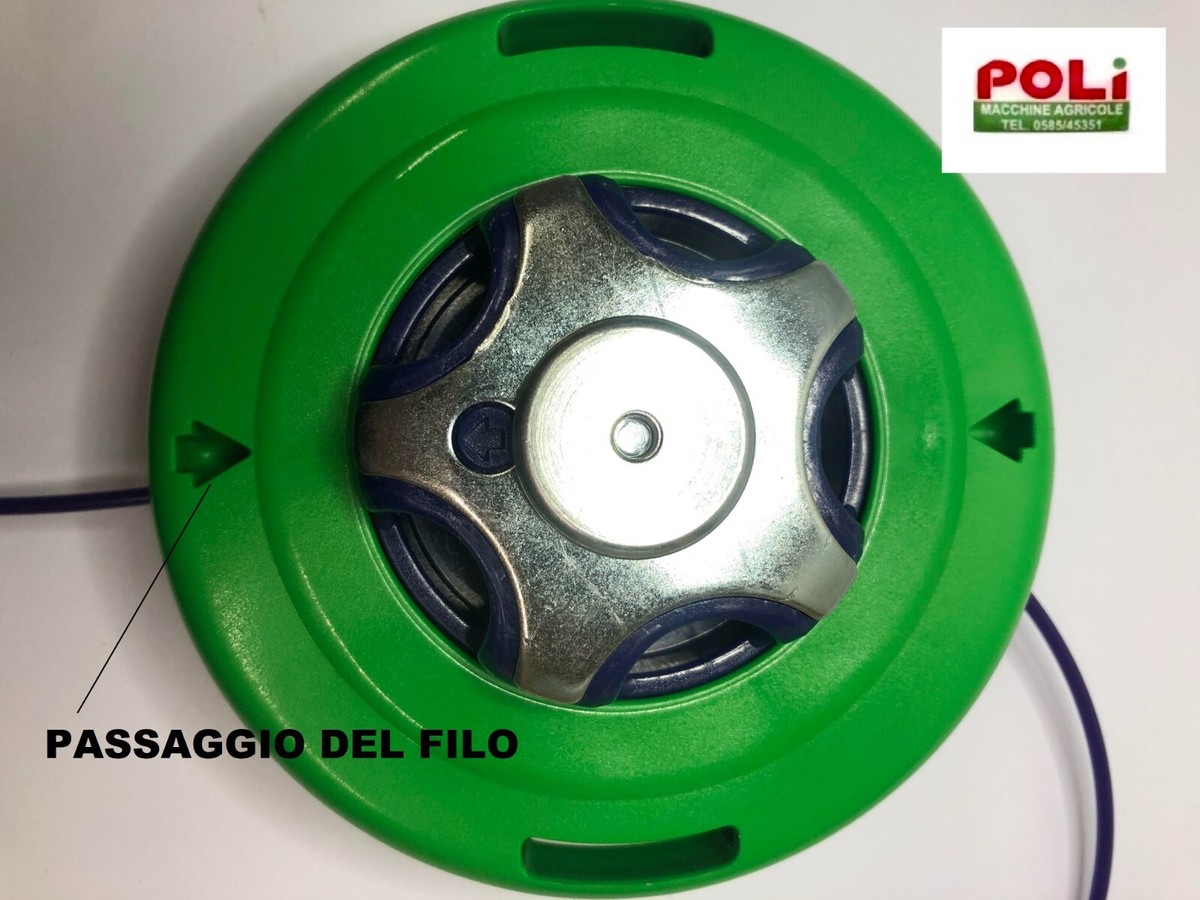 Testina Decespugliatore ACTIVE Tap &amp; Go M10 - Sistema Batti E Via, Made In Italy