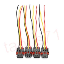 4x Pulse Power Plug Bus Bar Harness Connector For 18+ Polaris RZR Ranger XP 1000