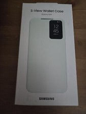New SAMSUNG Galaxy S24 Plus Smart View Wallet Case Official Cover - GREEN.
