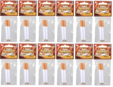 24 Fake Puff Cigarettes - Fake Magic Smoke Trick Gag Prop Costume Accessory Toy
