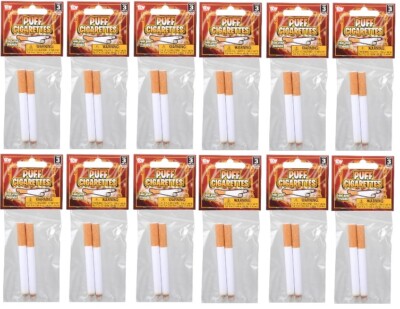 24 Fake Puff Cigarettes Fake Magic Smoke Trick Gag Prop