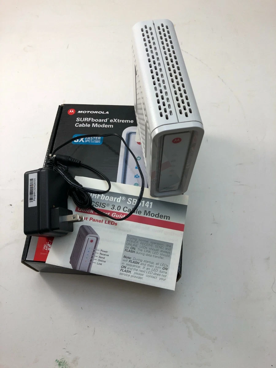 Motorola Cable Modem Link Light Flashing Blue Shelly Lighting