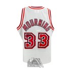 Alonzo Mourning Autographed Miami Mitchell & Ness White Jersey - BAS (L)