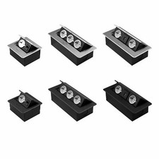 Steckdose Einbausteckdose USB LAN Tischsteckdose Boden Steckdose Fußboden 230V