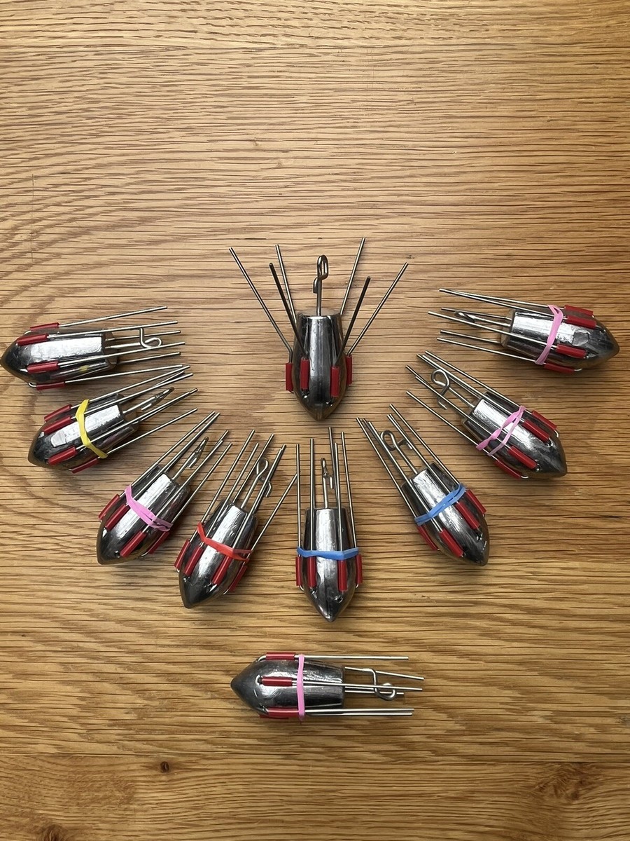 10x6oz wire clip tail Namix style sea fishing leads, Heavy duty