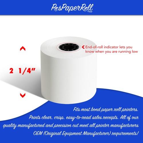 Sharp XEA101, XEA102, XEA106 and XEA107 Cash Register Paper Rolls