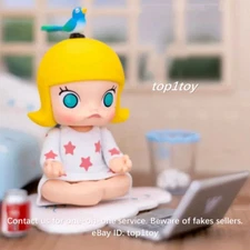 POP MART x MOLLY A Boring Day with Molly Modern Day Meditation Mini Figure
