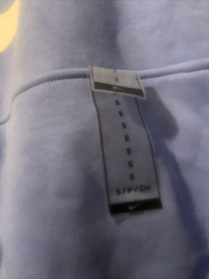 NWT Nike Kids Youth Sz S Sportswear Club Fleece Hoodie FD2988-450 Blue New S - Image 3 of 4