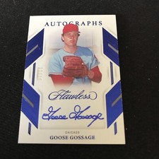 2023 Flawless Goose Gossage Sapphire Autograph Auto #12/15