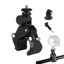 Action Camera Mount Clamp, Bike/Motorcycle Handlebar Clamp Adapter for Insta360/