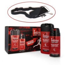 INTESA Herren Geschenkset Deo + Duschgel + Ru...