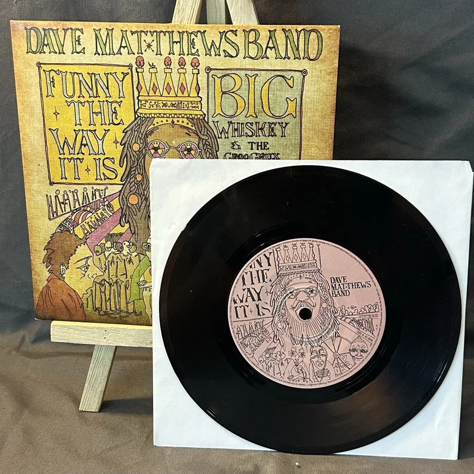 Dave Matthews Band - Funny The Way It Is 7” Vinyl Single b/w #27 DMB Rare Foto 3 de 4
