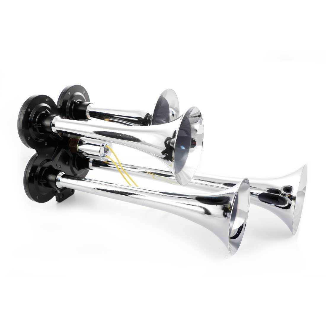 Klaxon De Bateau En Acier Inoxydable - Corne De Brume Portable Puissante Pour Yachts, Camions, Camping-cars