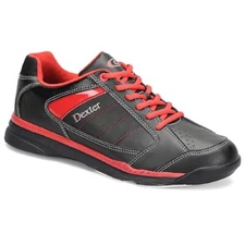 Mens Dexter RICKY IV Lite Bowling Shoes Black/Red Sizes 6, 9 1/2, 11, 13 & 14