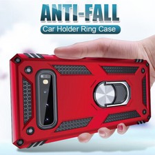 Custodia ad anello antiurto per Samsung A70 A71 A50 A40 S20 Ultra S10 S9