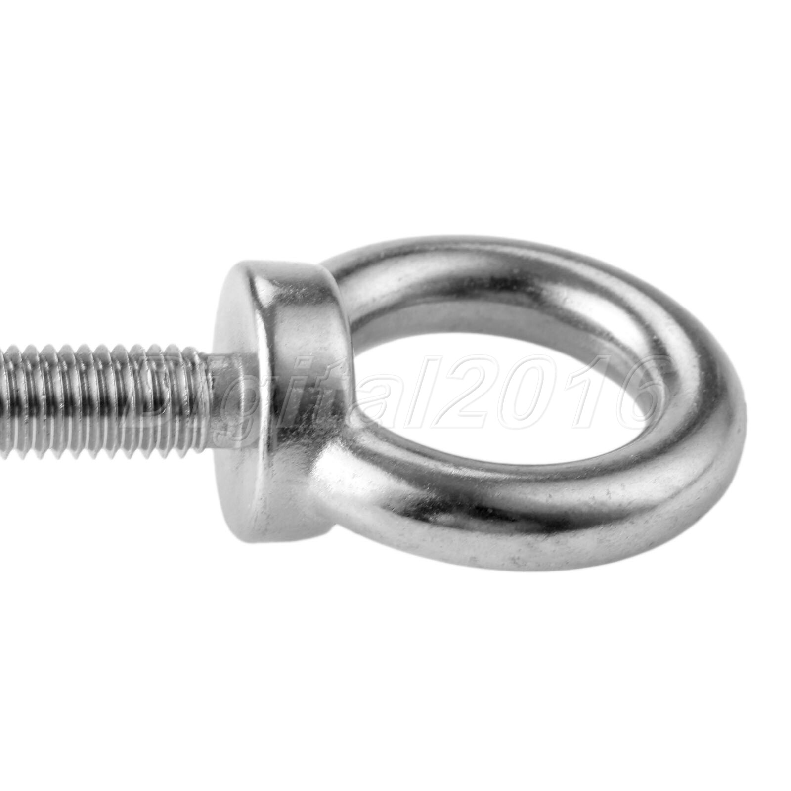 Durable 10x30mm Marine Grade 316 Stainless Steel Lifting Eye Bolt Ring