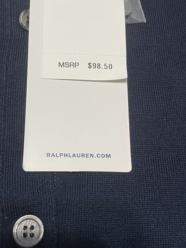 Polo Ralph Lauren US Open Tennis Cardigan Maglione Donna Taglia 1X Nuovo con etichette Prezzo al pubblico consigliato dal produttore $99 - Foto 6 di 6