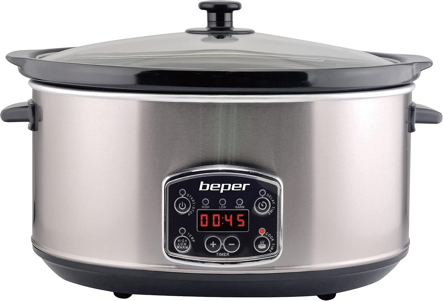 Beper BC.510 Pentola per Cottura Lenta: Ricette Sane e Facili 4.5L