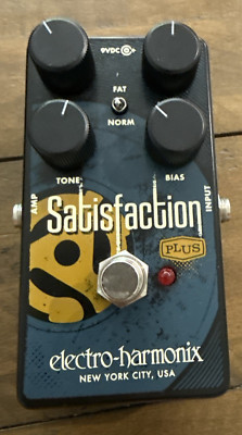 New Electro-Harmonix Satisfaction Plus Fuzz Pedal