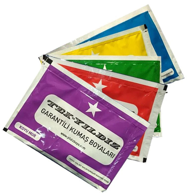 Tek Yildiz Fabric Clothes Powder Dye, Multiple Colours, Hand & Washing