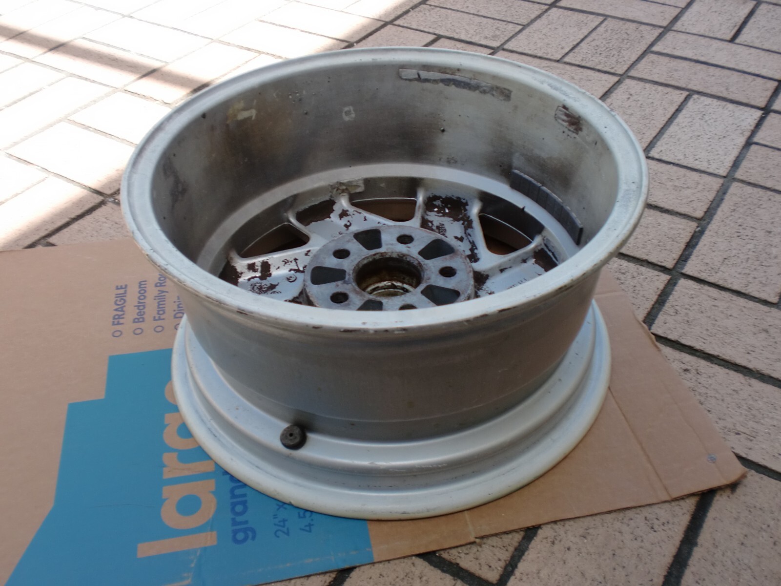 GENUINE 1988 LOTUS ESPRIT TURBO O.Z. WHEEL 15X7 original from factory OEM