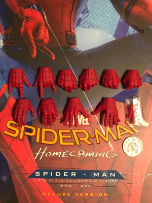 Hot Toys Spiderman Homecoming DELUXE MMS426 Web Shooters 2 loose 1//6th scale