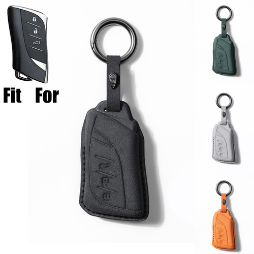 Custodia Chiave Auto In Silicone Per Lexus UX/ES | Morbida E Protettiva | Adatta A UX200, UX250h, ES300h, ES350 | Nero