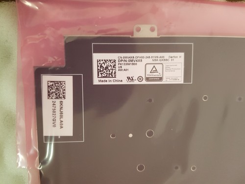 Dell MV4X8 Tastatur mit Hintergrundbeleuchtung Latitude 5420 7420 7520 QWERTY US - Bild 6 von 6