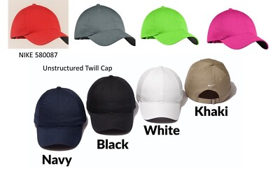Nike Unstructured Twill Hat 580087 Mens Adjustable Cap - Pick Color now NKFB6449