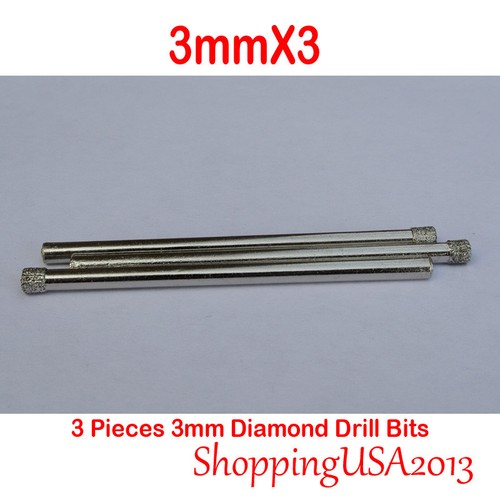 3mm-60mm All Size 3 Pieces Diamond Drill Bits Hole Saw Cutter Tools Sets - Picture 7 of 93