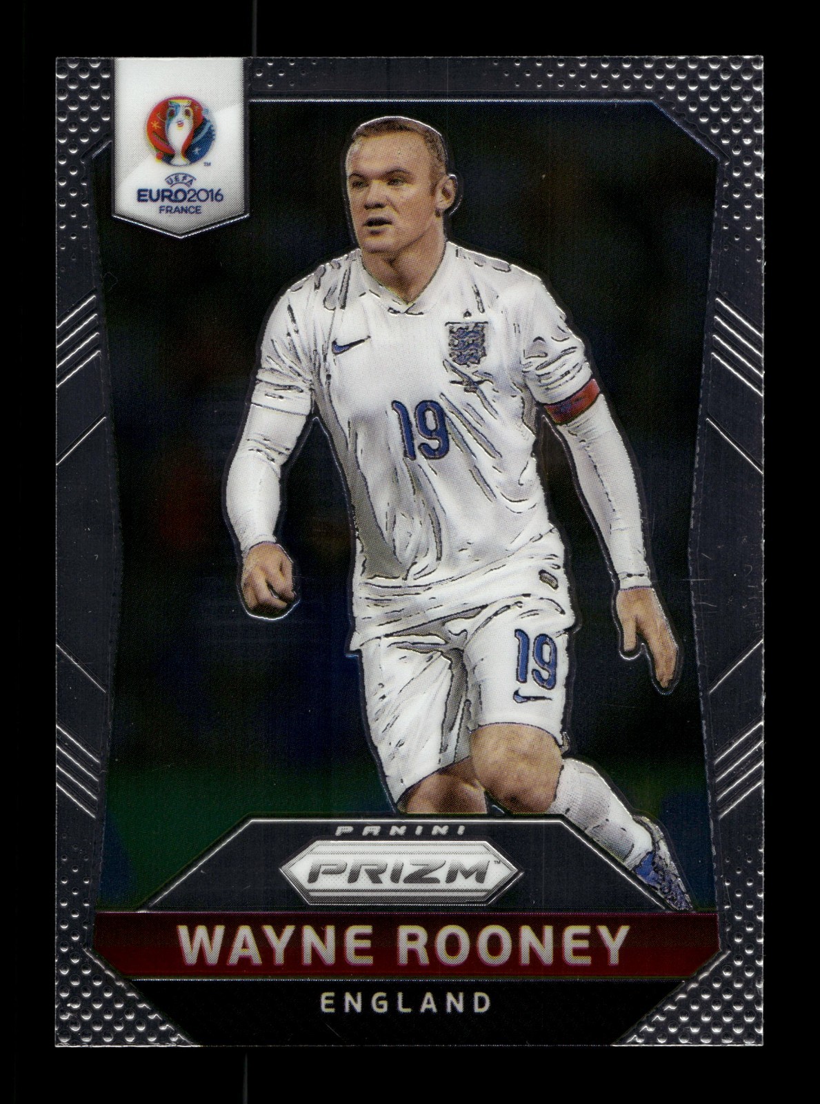 2016 Panini Prizm UEFA Euro #55 Wayne Rooney ENGLAND