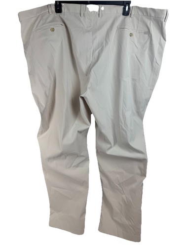 Pantaloni da golf Peter Millar Crown Sport Performance 54R kaki 33,5" cuciture interne nuovi con etichette - Foto 2 di 10