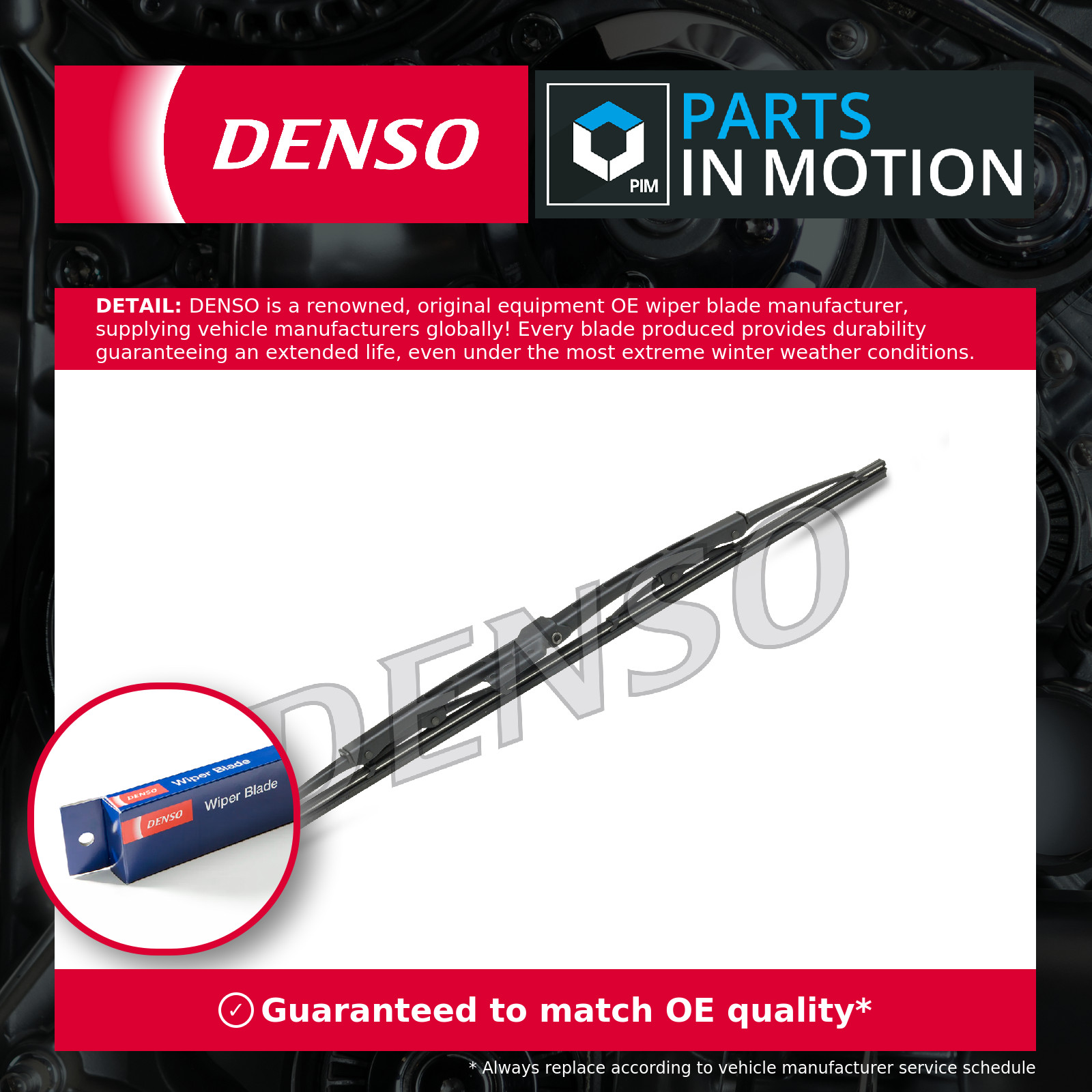 Denso Conventional Wiper Blade 14"/425Mm - Image 8