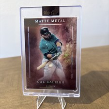 Cal Raleigh 1/1 Wild Card 2026 Matte Metal Seattle Mariners