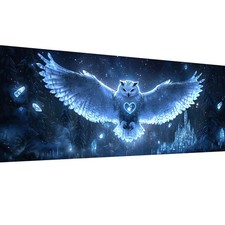 5D Large Diamond Painting Kits Owl DIY Diamond Art Kits for Adults Starlit S...
