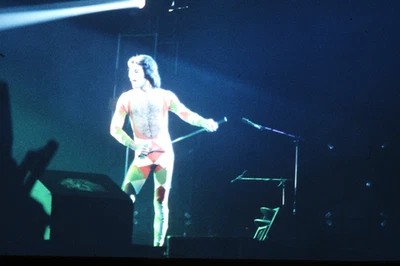 Photo Transparente Originale De Freddie Mercury Queen 35MM Promo Années 1970 - Photo 1/4