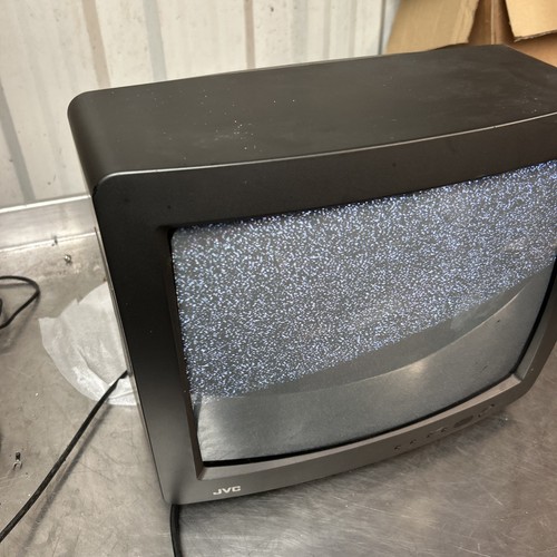 Vintage JVC Retro Portable 14" Röhrenfernseher Gaming - Bild 3 von 16