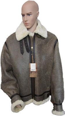Schott NYC B3 287S Bomber Flight Jacket Original Montone Leder
