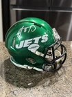 AARON RODGERS signed JETS mini helmet FANATICS COA