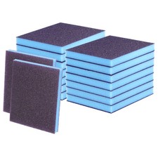 16pcs Sanding Sponge Blocks 120-180 Grit Foam Sanding Block 120x100x12mm Purple