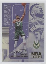 2022-23 Panini NBA Hoops Frequent Flyers Holo Giannis Antetokounmpo #4 17wc