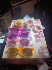 Child Lot Of 7 Pair New Little Girl Sunglasses