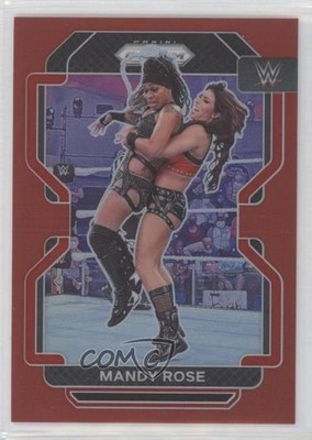 2022 Panini Prizm WWE Red Prizm 36/299 Mandy Rose #178 13wb